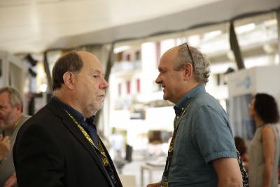 Conferenza stampa 11.08.19 - Giancarlo Zappoli (direttore artistico), Antonio Mariotti (Corriere del Ticino)