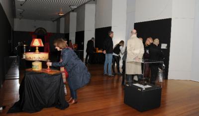 The opening of the exhibition “PRE-CINEMA. Aspettando i Lumière“