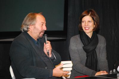 Giuseppe Piccioni, director of <i>Il rosso e il blu</i> and Moira Bubola